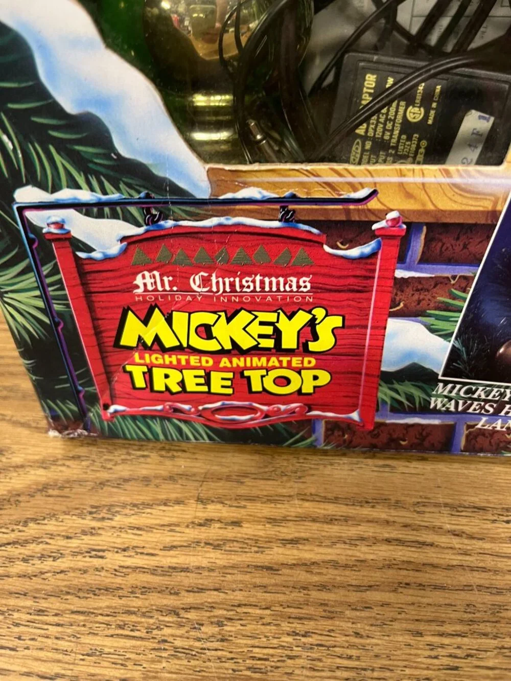 Vintage Mr Christmas Mickey Mouse Tree Topper 94' Mr. Christmas